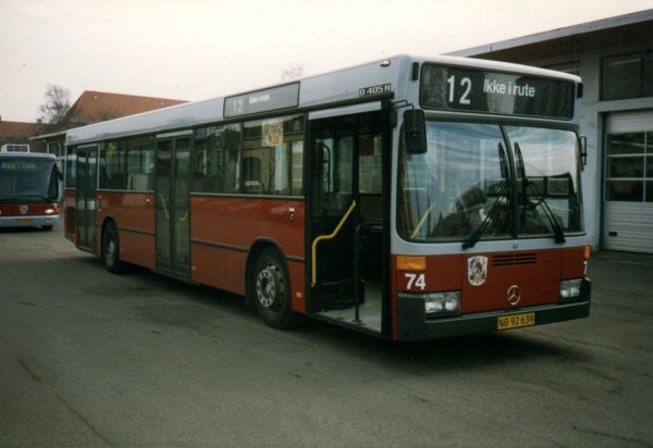 Odense Bytrafik nr. 74 fra 1992(nuv. Wulff Bus nr. 1052) 
