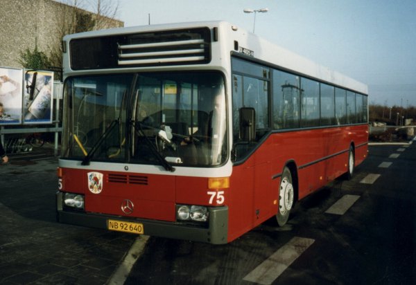 Odense Bytrafik nr. 75 fra 1992 (nuv. Wulff Bus nr. 1053)