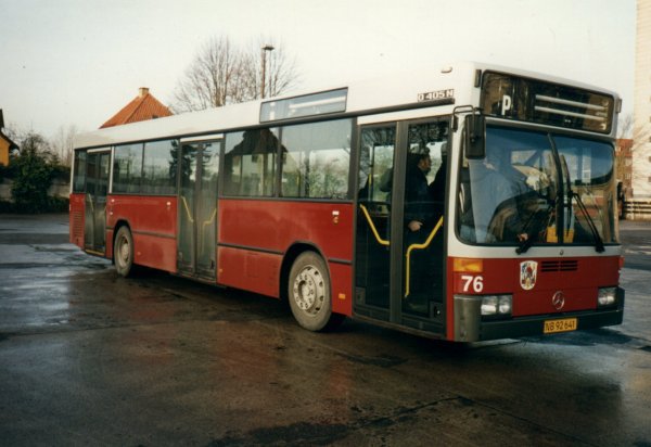 Odense Bytrafik nr. 76 fra 1992 (nuv. Wulff Bus nr. 1054)