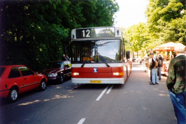 Odense Bybusser nr. 29 ved Sandhusgrillen